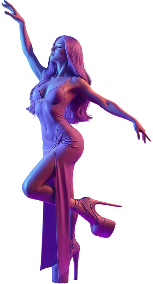 Dancer in heels